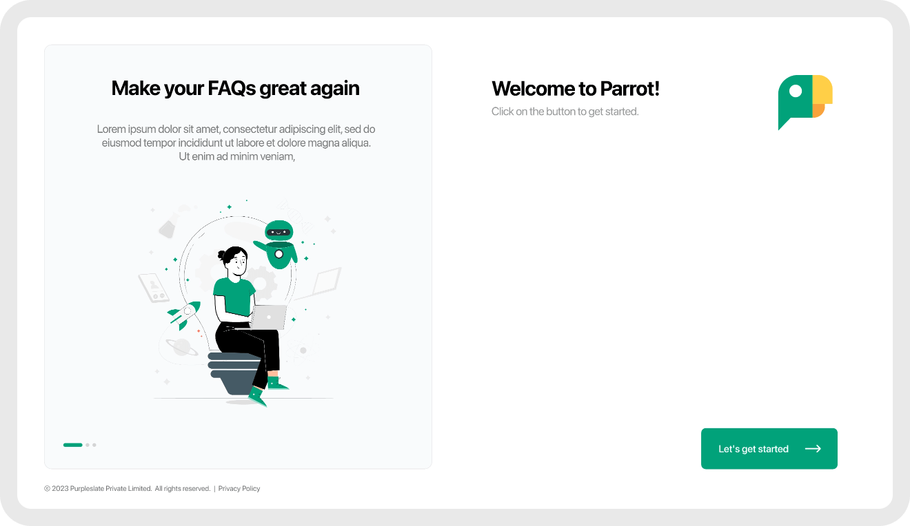 parrot-welcome-screen